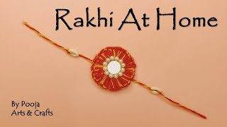 Easy moli rakhi | raksha bandhan craft idea | Easy paper craft | Paper Art and craft | Kids Crafts