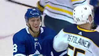 Andreas Johnsson scores his 2nd NHL Goal! 4/2/2018 (Buffalo Sabres at Toronto Maple Leafs)