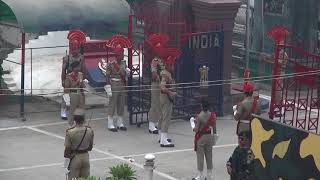 Wagah The Indian Pakistan border