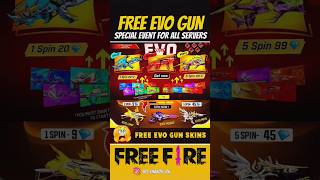 Free Evo Guns😱 Evo chance event || Garena Free Fire ||🔥#freefire #trending #shorts