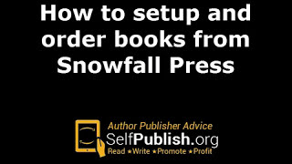 Title setup & how to order books from Snowfall Press (2016)