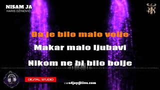 Nisam ja - Karaoke version with lyrics