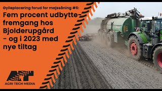 🇩🇰 Gylleplacering forud for majssåning #6 🌽: Fem procent merudbytte hos Bjolderupgård