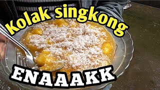 CARA MEMBUAT KOLAK SINGKONG  ENAK DAN MUDAH