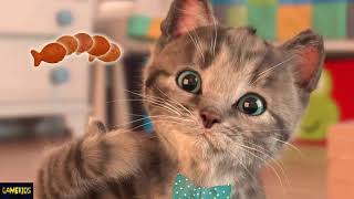 Little Kitten My Favorite Cat Pet Care - Play Fun Cute Kitten Animation Mini Games For Children