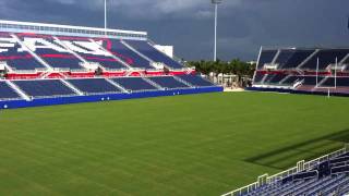 View from my seats at new FAU stadium