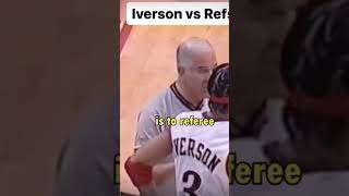 Iverson Vs Refs #viral #basketball #heated #fight