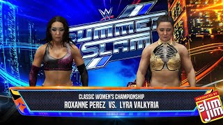 WWE 2K24 Universe Mode | Roxanne Perez Vs Lyra Valkyria | SUMMERSLAM Night 1