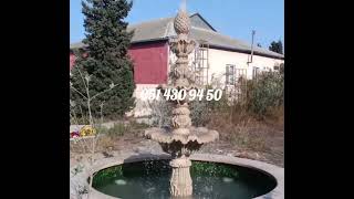 Fontanlar, şəlalələr, bulaqlar. (051)-430-04-50#fantan #fontan #fountain #bulaq #güldan #dekorativ