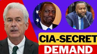 American CIA Boss Secretly gives Ruto Two Altimetums in Urgent Statehouse Meeting on Military Base