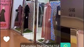 ٣عبايات ١٠٠ريال👌في دبي فاشون  ونحيب لبس مركات من فلفت اوتلت شارع صاري