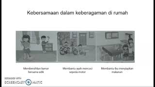 Kelas 2 Tema 4 Subtema 1 Kebersamaan di Rumah