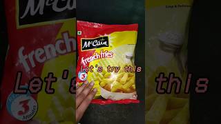 trying mcon frenchfries.#trending #youtubeshorts #productreview #cooking #youtube #shortvideo #viral