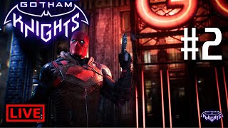 Gotham Knights | Part 02 Starting Story | Live Stream Full Walkthrough RoyALGaMzoYt