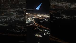 Montreal in night from sky 12/2022