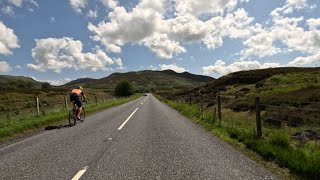 Driving Perthshire Tourist Route - Aberfeldy to Greenloaning - Scotland