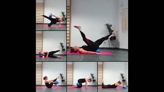 Exercices avec petit ballon ! #pilates #materiels #ballon #motivation #bienetre #exercice #confiance