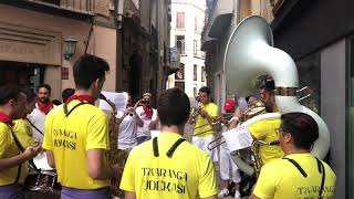 Txaranga udekasi, gaiteros de Tudela y Peña Andatu, que mono de tocar con mis amigos !!!!