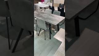 Стол раскладной деревянный VIVI 120 PASADENA PINE / BLACK сосна пасадена/черный