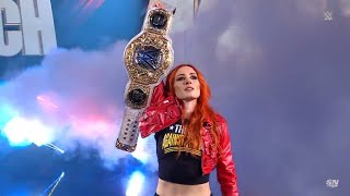 Becky Lynch Entrance as Women's World Champion: WWE Raw, April 29, 2024