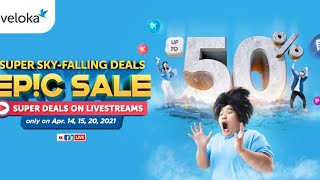 🔥🔥TRAVELOKA LIVESTREAM 15/4 EPIC SALE