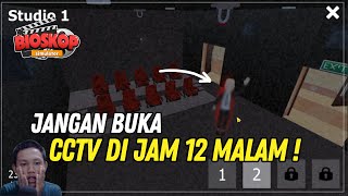 JANGAN BUKA CCTV DI JAM 12 MALAM ! Bioskop Simulator