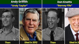 The Andy Griffith Show (1960) Cast Then and Now 2024