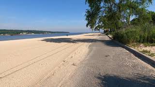 Relaxing Beach Walk! Long Island New York Summer Calm Waters 🏝 4K