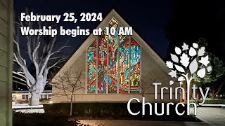 Worship for February 25, 2024