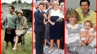 Princess  Diana and king Charles Loving Photos