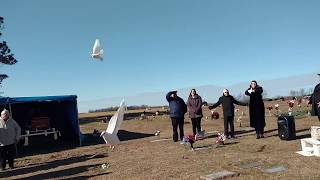 Mary Elizabeth Waters Celebration of life Spirit Bird The "Ultimate Cruise" Dove Release