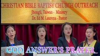 VLOG #18 GOD ANSWER'S PRAYER | CHRISTIAN BIBLE BAPTIST CHURCH OUTREACH ZHONGLI, TAIWAN |