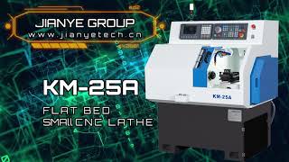 KM-25A SMAll CNC LATHE(FLAT BED )