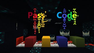 Can you crack it? Pass Code | Minecraft map