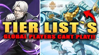 [Overlord Lord of Nazarick] TIER LIST & PEOPLE CANT PLAY GLOBAL OMG (ITS FIXED)!!!!