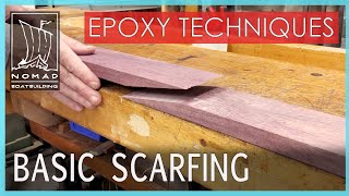 Make wood any length with a basic scarf and epoxy