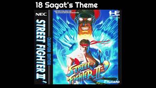 Street Fighter 2 CE 18 Sagat's Theme (PC Engine)