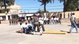 VisMoTV Exhibición Policía Militar en Ajacuba