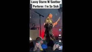 When that intro hits!  #laceysturm with #seether #imsosick