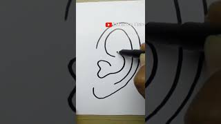 easy ear drawing