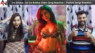 Oo Antava..Oo Oo Antava Video Song Reaction | Pushpa Songs Reaction |Allu Arjun, Rashmika | Samantha