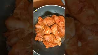 Simple and Quick Chatpata Chicken Dry Fry For Bachelors || #shorts #youtubeshorts #cooking