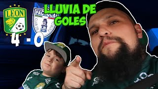 🦁 LEON GOLEA A PACHUCA 4 A 0 !!! LLUVIA DE GOLES EN EL GLORIOSO