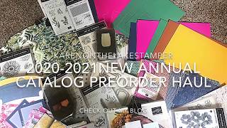 The New 2020-2022 Annual Catalog Pre Order Haul!