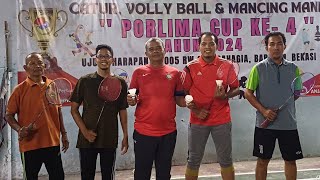 BULUTANGKIS || PORLIMA CUP Ke- 4 || SEMIFINAL || Eka + Hasan vs Dhani + Pram