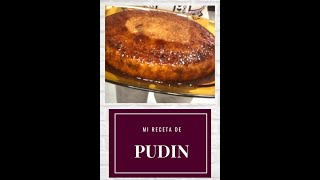 RECETA DE PUDIN FACIL Y RAPIDA