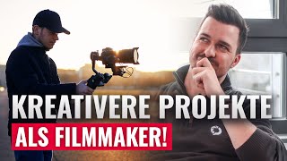 Mehr kreative Projekte als Filmmaker (geheime Methode!)