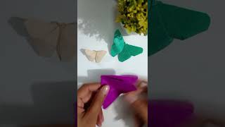 Origami butterfly in only 30 seconds🦋|| Paper butterfly||#trending#ytshorts#craft#butterfly#origami