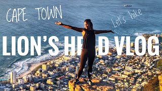 Hiking LION’S HEAD For The First Time 😬 // Cape Town Vlog