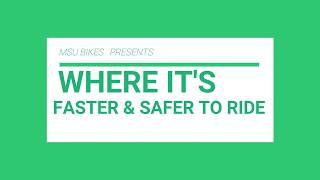 Where it's Faster and Safer to Ride